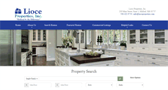 Desktop Screenshot of lioceproperties.com