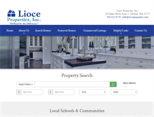 Tablet Screenshot of lioceproperties.com